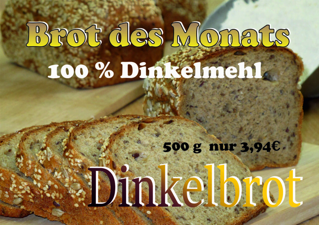 Brot des Monats: Dinkelbrot